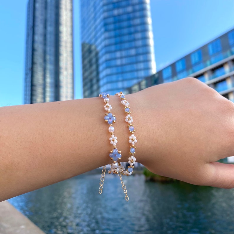 Blommigt Pärlarmband | Tillsammans mot Diabetes